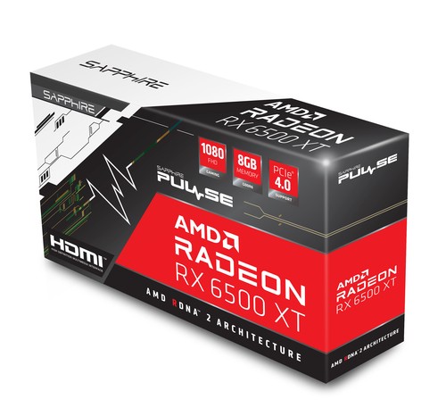 SAPPHIRE SAPPHIRE Radeon RX6500XT Pulse Gaming 8GB