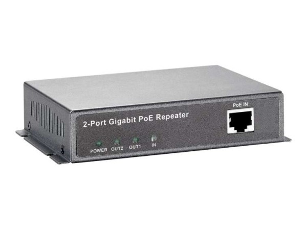 Level One POR-0122, PoE Repeater 2-Port POR-0122