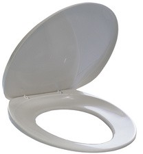 DURABLE Toilettensitz, aus Kunststoff, weiß