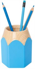 WEDO Stifteköcher "PENCIL", aus Kunststoff, hellblau