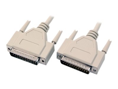 MICROCONNECT MICROCONNECT DB25-DB25 10m M/M, Beige