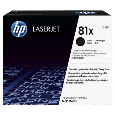 HP 81X - Tonereinheit Original - Schwarz - 25.000 Seiten