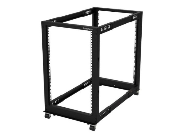 STARTECH.COM 18U Open Frame Rack - 4 Post - 22-40 in. Adjustable Depth - Sc 4POSTRACK18U