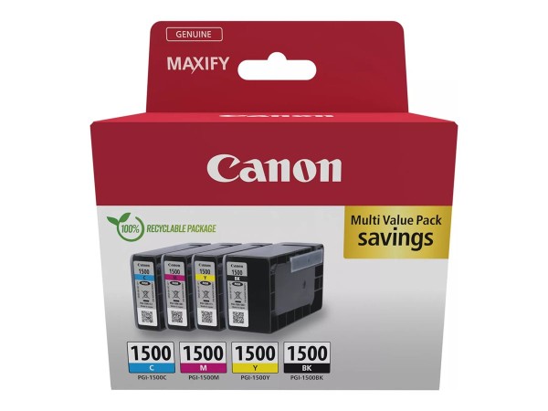 CANON Ink/PGI-1500 BK/C/M/Y MULTI 9218B006