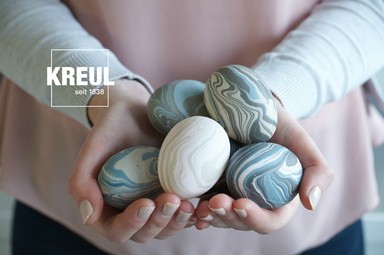 KREUL Marmorierfarbe "Magic Marble" matt, Set Chalky Living