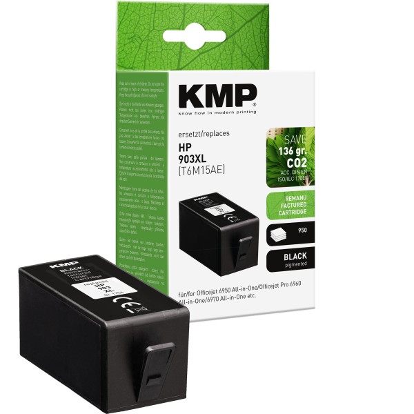 KMP KMP Tintenpatrone ersetzt HP 903XL (T6M15AE)