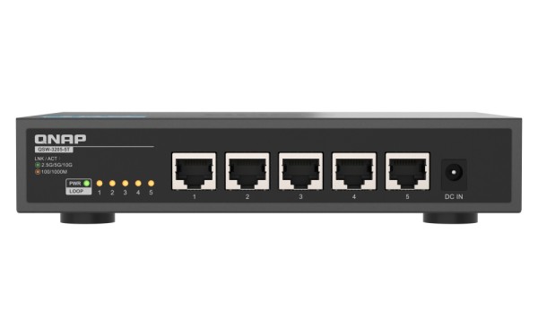 QNAP QSW-3205-5T 5 ports 10GbE RJ45 unmanaged switch QSW-3205-5T