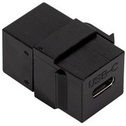 LogiLink Keystone Verbinder USB 3.1, schwarz