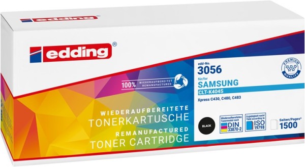 EDDING EDDING EDD-3056 - Toner - Samsung - schwarz - CLT-K404S - refill (18-3056)