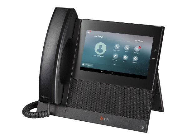 HP POLY CCX 600 IP-Telefon Schwarz 24 Zeilen 82Z85AA