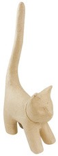 décopatch Pappmaché-Figur "Katze 2", 320 mm