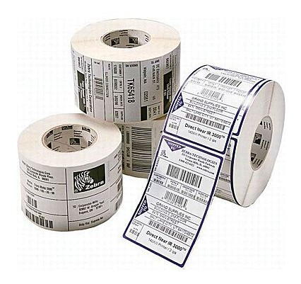 Zebra PolyPro 3000T Weiß Selbstklebendes Druckeretikett