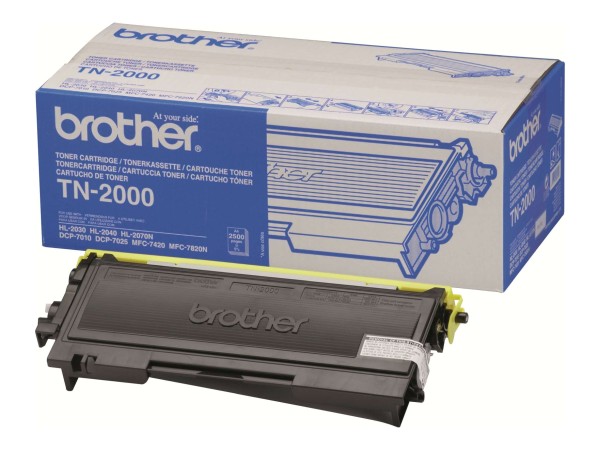 BROTHER TN2000 Schwarz Tonerpatrone TN2000