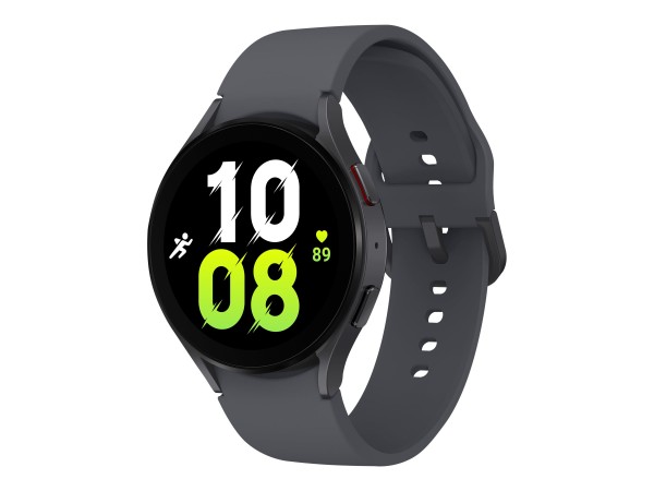 SAMSUNG Galaxy Watch5 - 44 mm - Graphit - intelligente Uhr mit Sportband - SM-R910NZAAEUE