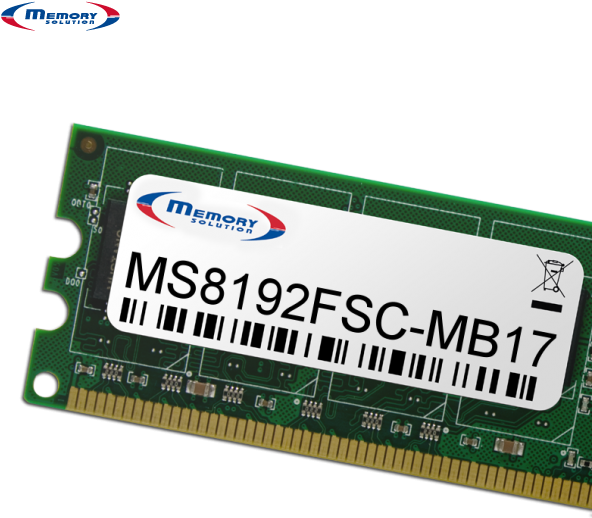MEMORYSOLUTION MEMORYSOLUTION Fujitsu D3446-S 8GB
