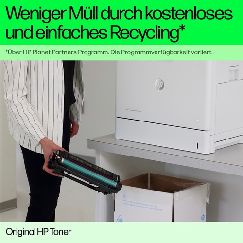 HP HP W2130YC Schwarz Original Contractual LaserJet Tonerkartusche - 18000 Seiten - Schwarz - 1 Stück(e