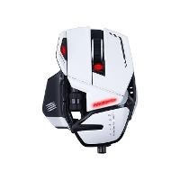 MAD CATZ MAD CATZ R.A.T. 6+ Gaming Maus Weiß (MR04DCINWH000-0)