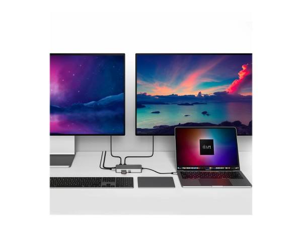 HYPER HYPER HDM1H-GL USB-C Dockingstation