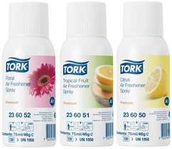 Lufterfrischer Spray mit Zitrusduft A1 - 12 Flakons | Tork Hygiene