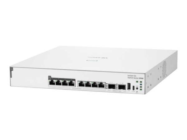 HPE ANW ION 1940 8p Gigabit CL6 PoE 2p SFP 124W Switch S4A29A