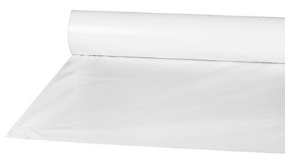 STARPAK Folien-Tischdecke, (B)800 mm x (L)50 m, weiß