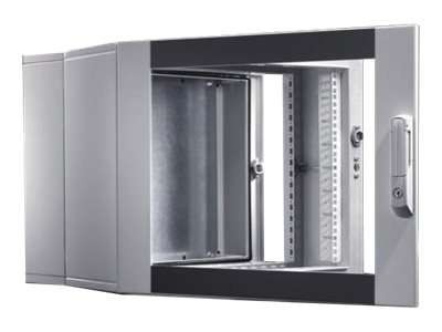 RITTAL 19 Zoll Wandgehäuse Rittal (B x H x T) 600 x 345 x 473 mm 6 HE Licht 2256.605