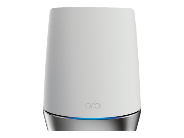 NETGEAR Orbi Whole Home Tri-Band Mesh WiFi 6 System AX4200 Router With 2 Sa RBK753-100EUS