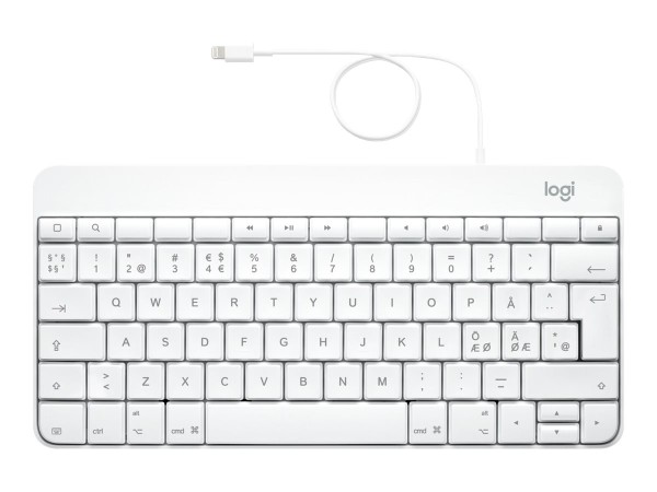 LOGITECH LOGITECH Wired Keyboard for iPad Lightning Connector - USB (PAN)