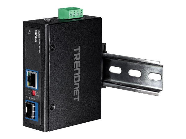 TRENDNET TRENDNET Converter Industrial 100/1000Base-T to SFP Media IP 30