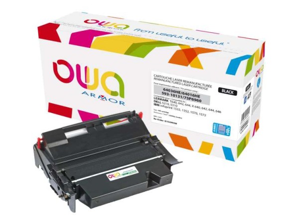 OWA Jumbo Yield Schwarz wiederaufbereitet Tonerpatrone K15399OW