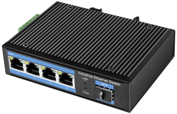 LOGILINK LOGILINK 4-Port Gigabit Ethernet Switch 1000Mbit/s +1 SFP PT