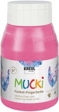 KREUL Funkel-Fingerfarbe "MUCKI", zauber-lila, 500 ml