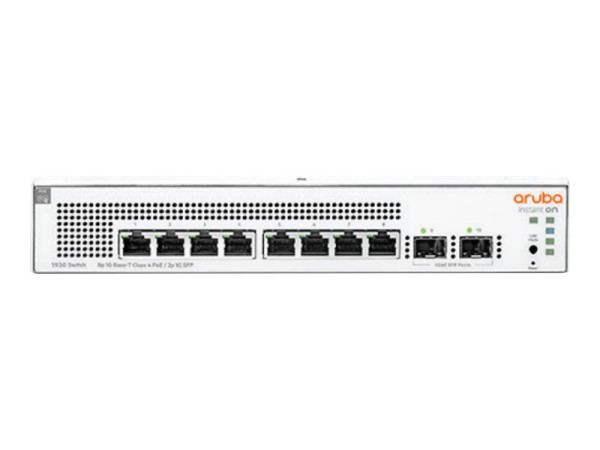 HPE Aruba Instant On 1930 8G Class4 PoE 2SFP 124W Switch EU en JL681A#ABB