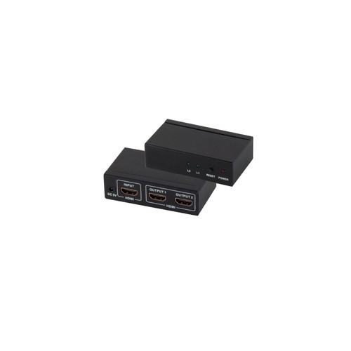 S-CONN S-CONN ShiverPeaks HDMI Splitter Buchse auf 2x Buchse 4K2K 3D