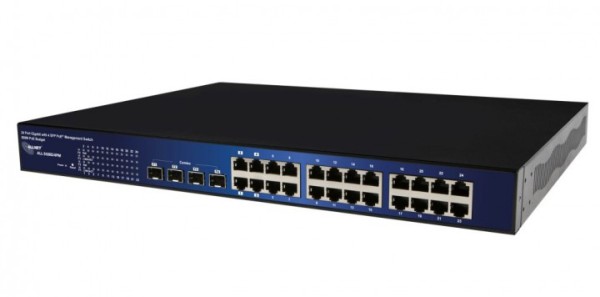 ALLNET ALLNET Switch smart managed 24 Port Gigabit PoE, Power Budget 500Watt, 19"" ALL-SG8824PM