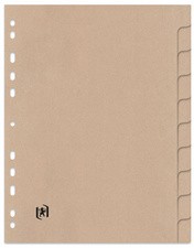 Oxford Karton-Register TOUAREG, blanko, DIN A4, 6-teilig