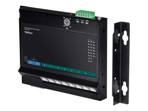 TRENDNET 10-P. IND.GB POE+WALL-MT SWITC TI-PG102F
