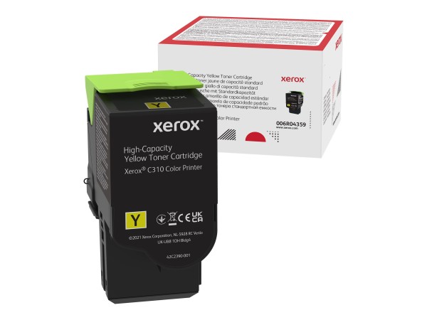 XEROX XEROX - Mit hoher Kapazität - Gelb - original - Tonerpatrone - für Xerox C310/DNI, C310/DNIM, C310V_