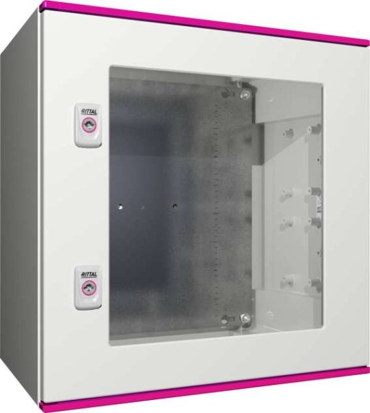 RITTAL Kunstst.-Schaltschrank AX 1454000 m.Sichtscheibe BHT:500x500x300mm 1454000