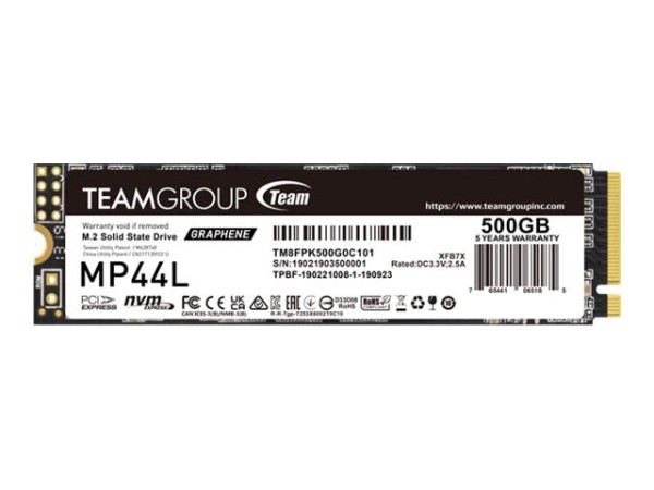 TEAM GROUP TEAM GROUP MP44L 500GB