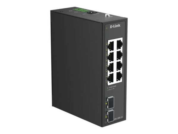 D-LINK DIS-100G-10-Port Gigabit Industrial Unmanag. Switch DIS-100G-10