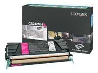 LEXMARK Magenta Tonerpatrone C5242MH