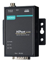 MOXA Serial Device Server, 1 Port, RS-232, Nport-5110A