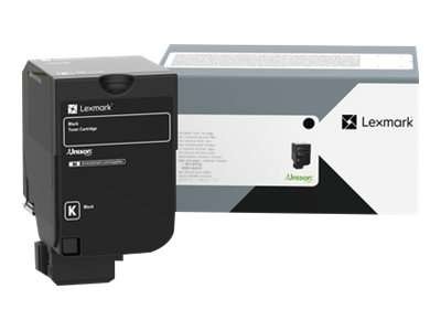 LEXMARK Schwarz - original - Tonerpatrone LCCP 81C0X10