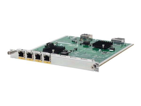 HP ENTERPRISE HP ENTERPRISE HPE FlexNetwork MSR 4-Port Gig-T HMIM-V2 Module