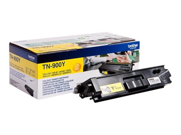 BROTHER TN900y - Gelb - Original - Tonerpatrone - für Brother HL-L9200CDWT, TN900YP