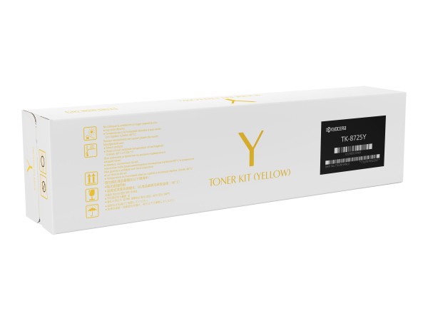 KYOCERA TK 8725Y Gelb Tonerpatrone 1T02NHANL0