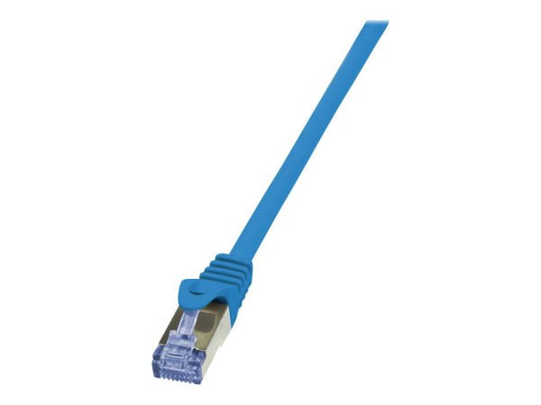 LogiLink Patchkabel, Kat. 6A, S/FTP, 1,0 m, blau, GHMT
