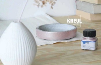 KREUL Acryl-Metallicfarbe, Basis-Set