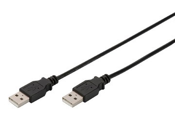 DIGITUS USB 2.0 Anschlusskabel, USB-A - USB-A Stecker, 5,0 m